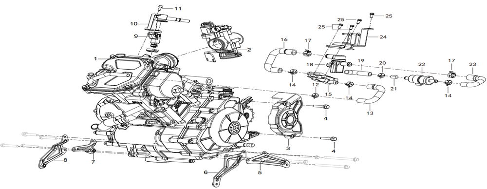 QJ MOTOR YEDEK PARÇA